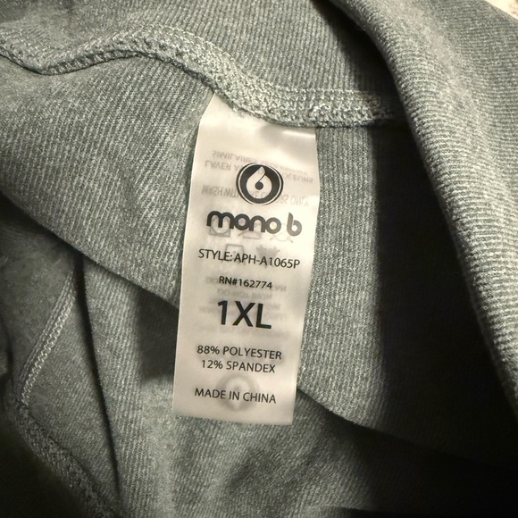 MONO B Sage Green Leggings - Picture 4 of 4